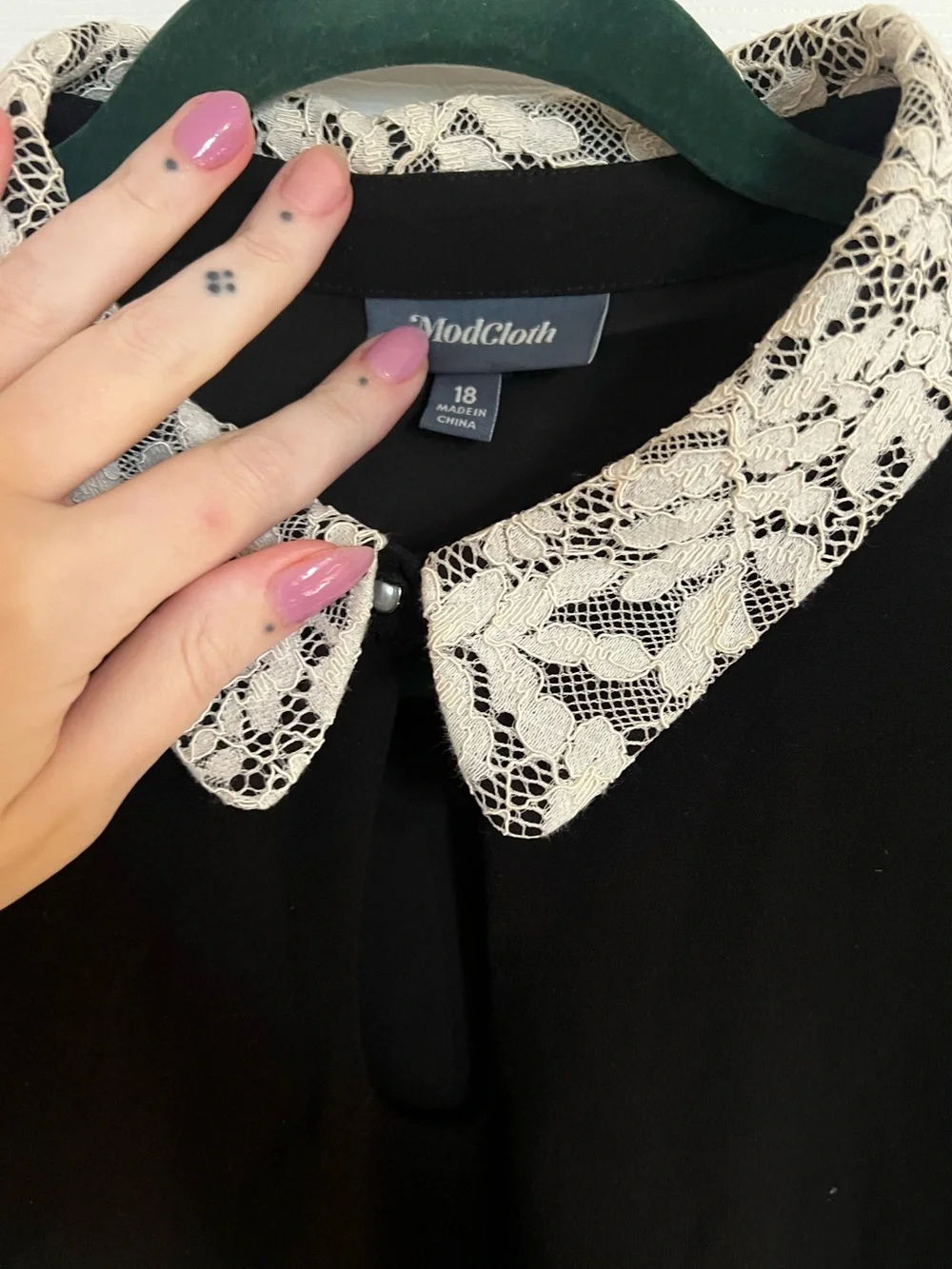 ModCloth Wednesday dress - Picture 3 of 6